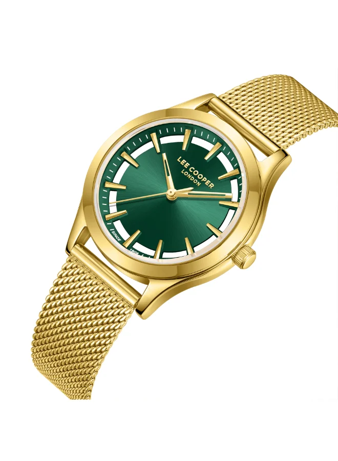 Lee Cooper Women's Mesh Analog Watch LC08156.170 - 33 mm