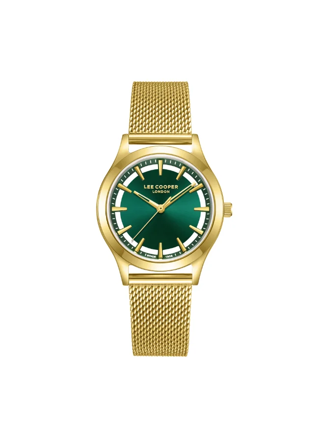 Lee Cooper Women's Mesh Analog Watch LC08156.170 - 33 mm