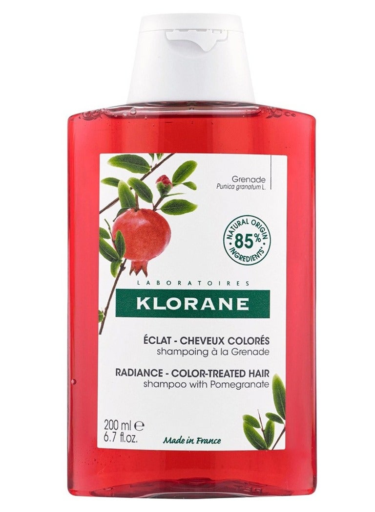 Klorane Pomegranate Colored Hair Shampoo 200ml - Image 1