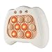 Intoypad Pop The Target Handheld Speed Push Game Machine A Fun Multiplayer Game for Family Sensory Fidget Toy Christmas Toys Gifts for 6 7 8 9 10 11 12 Years Old Kids Road Trip Car Games Kids White - Image 2