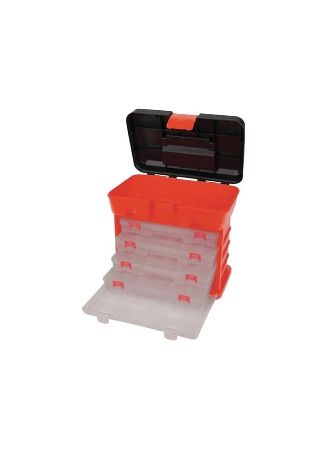 Performance Tool - Performance Tool W54042 Plastic Rack System Tool Box with 4 Organizers - Image 1
