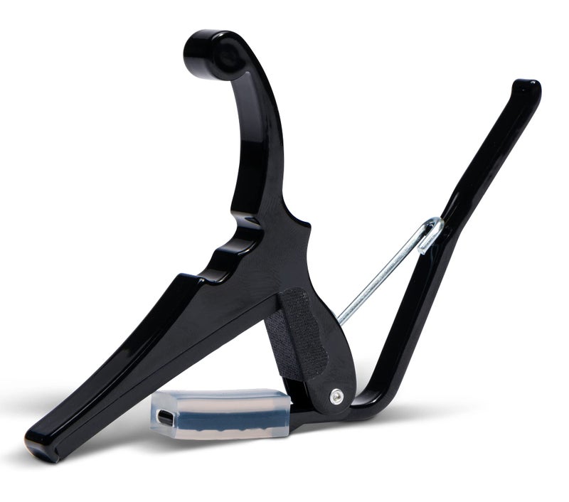 Kyser Musical Products Quick-Change Capo, KGEBA, Black - For Electric Guitars, Made in USA, Quality, Strong, Lightweight, Quick & Easy Key Changes, Innovative, Perfect Fit for Electrics - Image 4