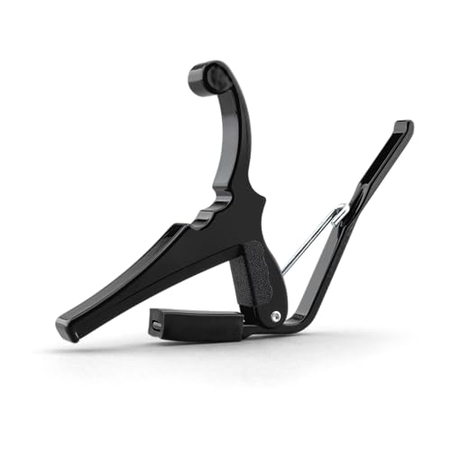 Kyser Musical Products Quick-Change Capo, KGEBA, Black - For Electric Guitars, Made in USA, Quality, Strong, Lightweight, Quick & Easy Key Changes, Innovative, Perfect Fit for Electrics - Image 2