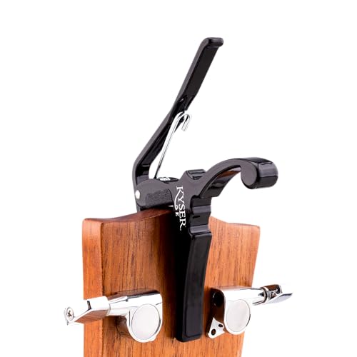 Kyser Musical Products Quick-Change Capo, KGEBA, Black - For Electric Guitars, Made in USA, Quality, Strong, Lightweight, Quick & Easy Key Changes, Innovative, Perfect Fit for Electrics - Image 5