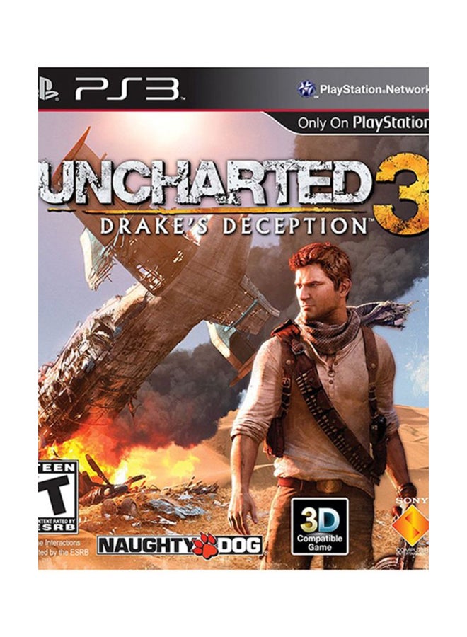 نوتي دوج لعبة الفيديو "Uncharted 3: Drake's Deception" (إصدار عالمي) - الأكشن والتصويب - playstation_3_ps3 - Image 1