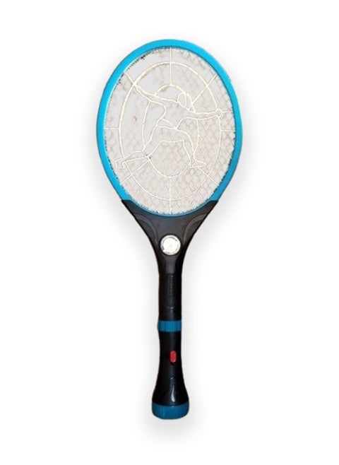 Electric Mosquito Swatter Gets rid of all flying insects Keep your health from diseases transmitted by insects And keep your children from transmitting diseases Contains 2 flashlights The flashlight and battery can be separated and charged separately Works with a rechargeable battery Color: Blue Mosquito Swatter Portable battery