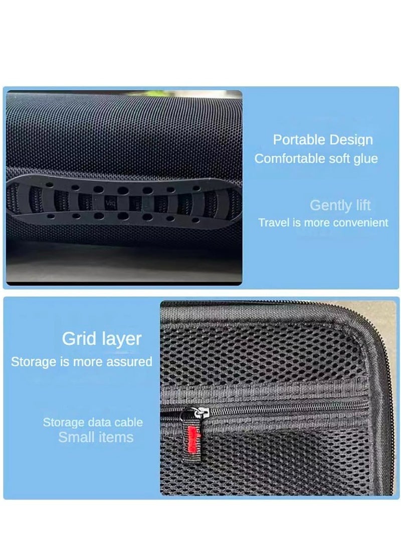 Compatible with ASUS ROG Ally Handheld Case Shockproof Scratchproof Waterproof Protective Hard Carrying Storage Bag for ROG Ally (Black)