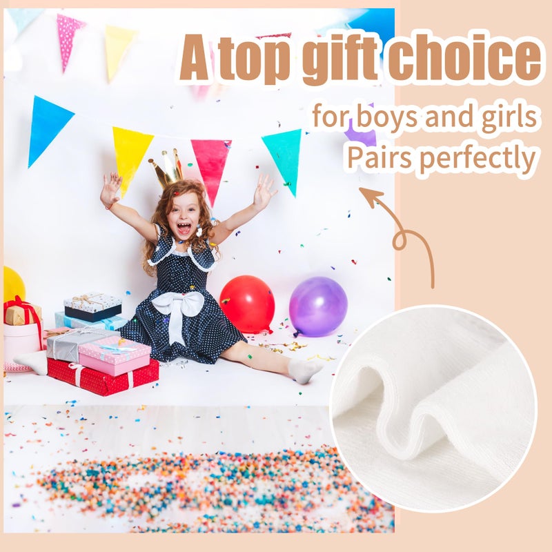 GRPSKCOS Non Slip Toddler Socks 12 Pairs Low Cut Grip Sock Todller Ankle Socks with Grip for Boys Girls(01 Black+white+grey, 1-3T) - Image 3
