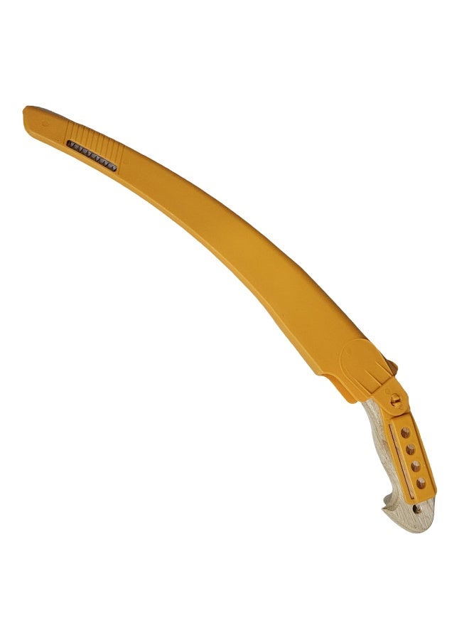 Manual wood saw with storage case and belt loop. A saw for garden trees and firewood. - Image 2