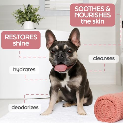 Hartz True Coat Short & Smooth Coat Specific Dog Shampoo, Soothes & Shines with Oat Milk, Coconut Oil & Vitamin E - Image 3