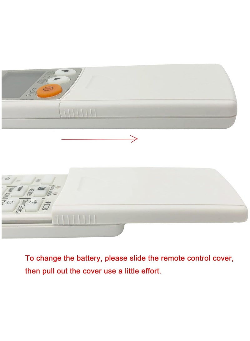 TIGER Universal Mitsubishi A/C Remote Control Replacement || Compatible with MSZ-A12NA, MSZ-GE09NA, MSZ-D30NA, MSZ-A24NA-1, KM07M, KM15E & More | Easy Setup | Celsius Display | For Split & Wall-Mounted Units | Reliable Temperature & Mode Control | Long Range  - Image 4
