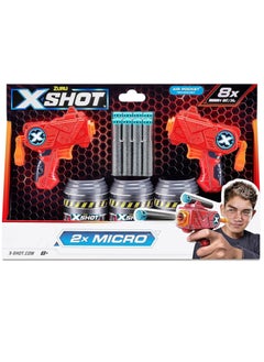 X-Shot Excel Double Micro Dart Gun Shootout Set