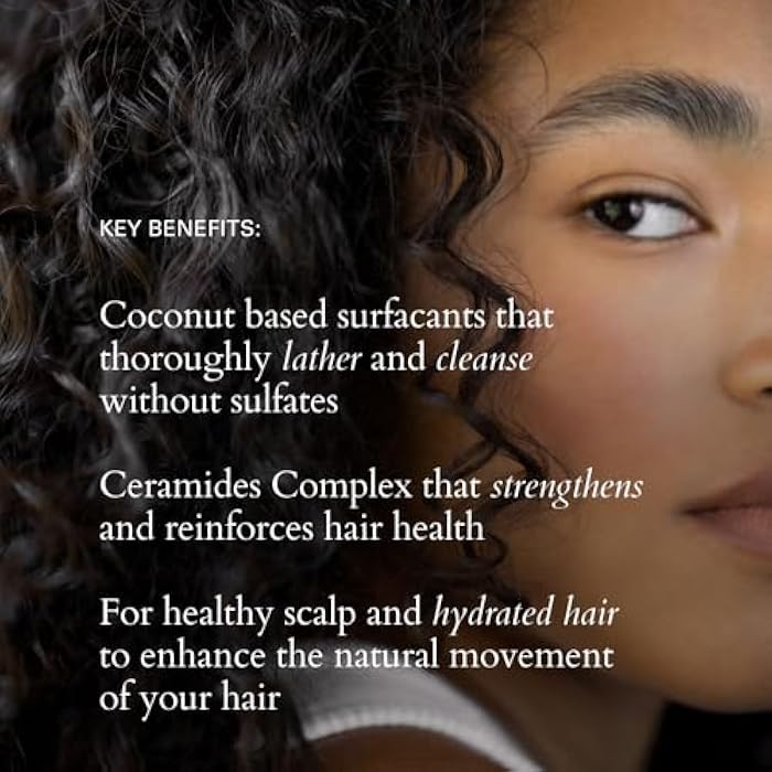 RŌZ Foundation Shampoo For All Hair Types & Textures | Hydrating & Cleansing For Healthy Hair| Vegan, Color-Safe, Free of Silicone, Sulfates, Paraben, SLS | Strengthens & Nourishes 10.1 oz/300 mL - Image 4