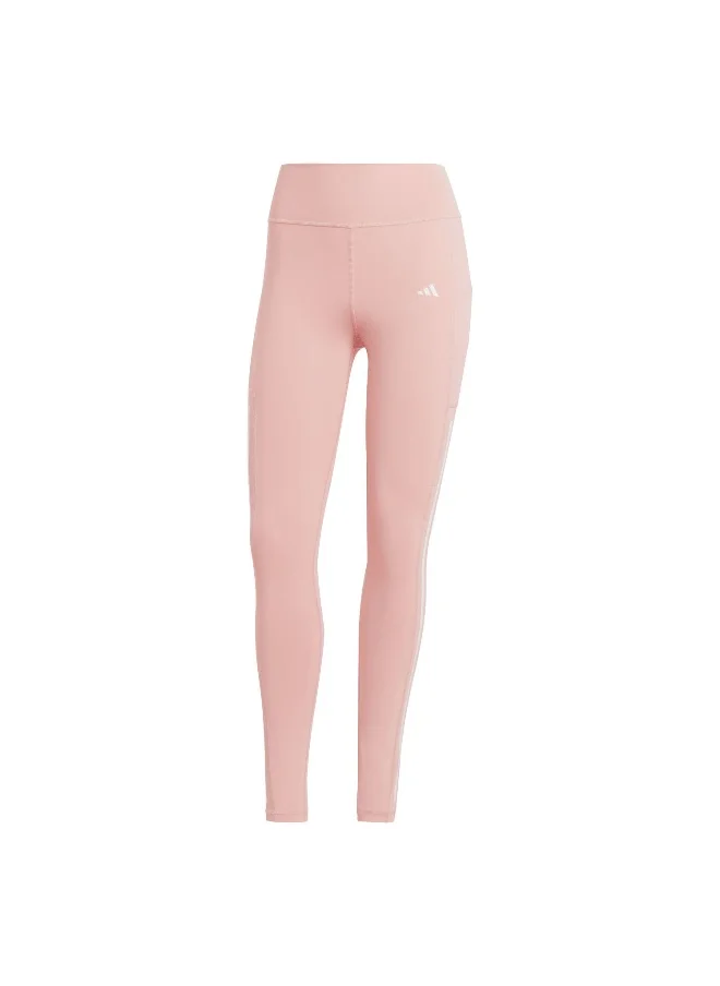 Adidas adidas Opt 3S 1/1 L Pink Training Tights 2XS