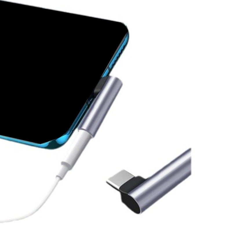 USB Create to 3.5mm Sound Link with Constructed in Chip for Sound 90 Degree Angled Link Consistent 16/15 Aluminum Mixture USB - Image 3