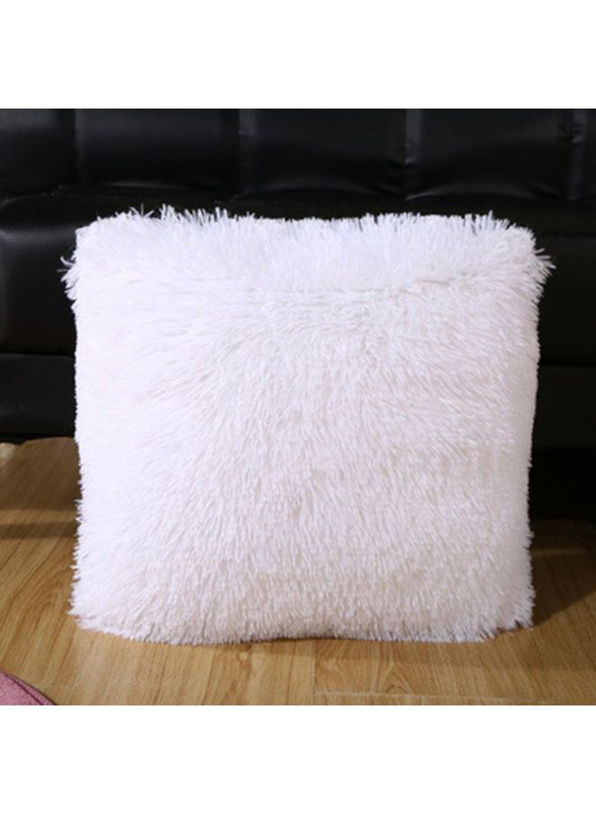 نيبمينينت غطاء وسادة محشو للتزيين أبيض 43x43سم