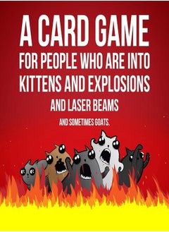 Exploding Kittens Original Edition - Hilarious Card Game for Family - Party Game for Ages 7 and Up - 56 Cards - 2-5 Players - 15 Minutes of Play - pzsku/Z52D044CAD4392000049CZ/45/_/1740673158/44e91a93-22ab-408b-b3c8-9ab6881fd2a1