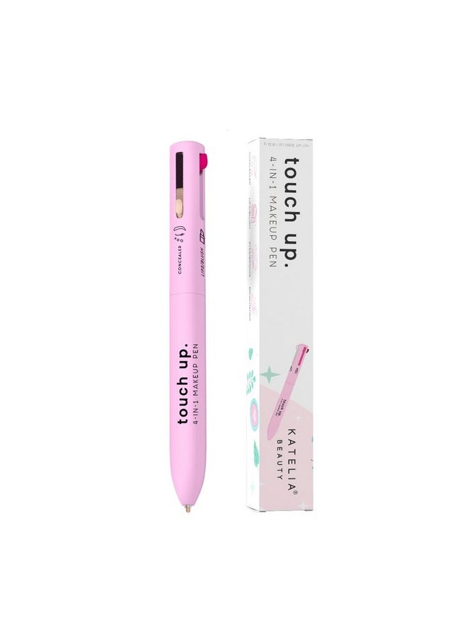 Katelia Beauty - Touch Up 4In1 Makeup Pen (Concealer Eye/Brow Liner Lip/Blush & Brightener) Allinone Multifunctional Portable Beauty Product On The Go Travel Makeup Pencil (Makeup Pen B) - Image 1