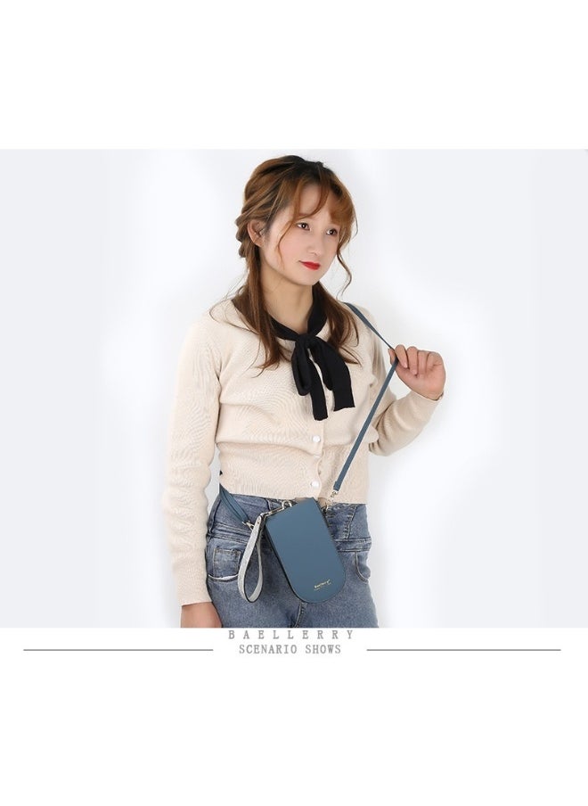 baellerry Women's Mobile Phone Bag Zipper Senior Sense Ssingle Shoulder Crossbody Bag Large Capacity Vertical Purse Woman  - Image 2