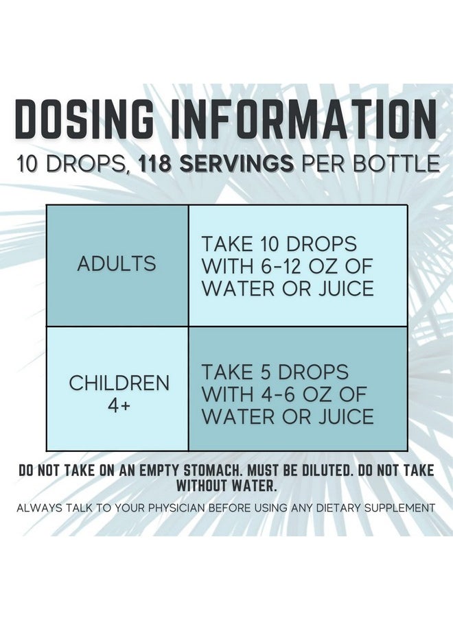 Good State Liquid Ionic Manganese Ultra Concentrate 10 Drops Equals 5 Mg 100 Servings Per Bottle  - Image 3