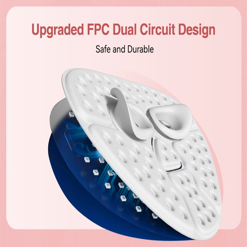 LED Photon Therapy Mask  with 70PCS 4-Core LED Beads for Acne Removal & Skin Rejuvenation - Image 2