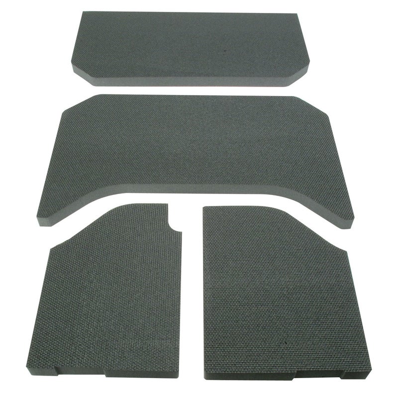 Design Engineering 050131 Boom Mat Black Sound Deadening Headliner Compatible with 4Door Jeep Wrangler 20072010
