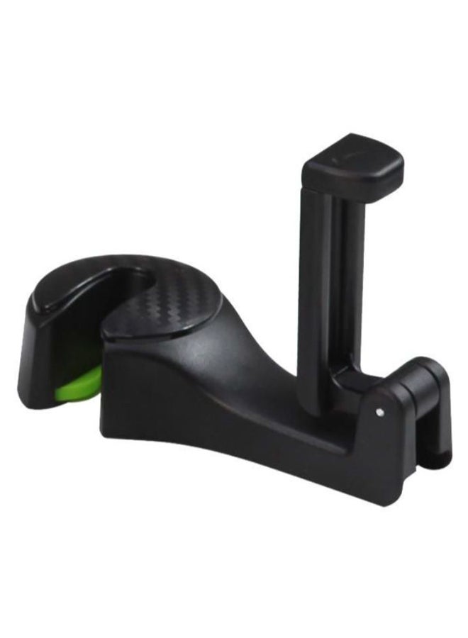 2-Piece Car Back Seat Phone Holder Bag Hanger Hook Set - Image 1