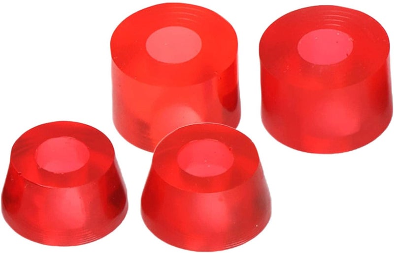 كلاراكو 4 قطع من جلبات محاور ألواح التزلج الناعمة 92A، مقاس 11x16 مم، محاور 7 بوصة، جلبات مخروطية، طقم ممتص صدمات، ملحقات تثبيت - Image 1