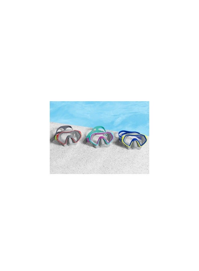 Bestway Colorful Swimming Mask   Color: Yellow - Image 4