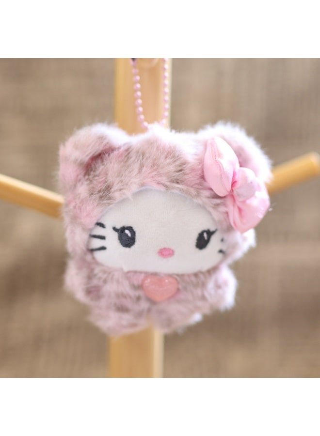 10 سم 5 قطع  لعبة حيوانات محشوة سينامورول متلألئة - Image 4