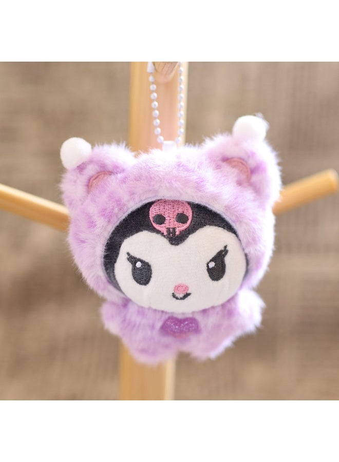 10 سم 5 قطع  لعبة حيوانات محشوة سينامورول متلألئة - Image 3