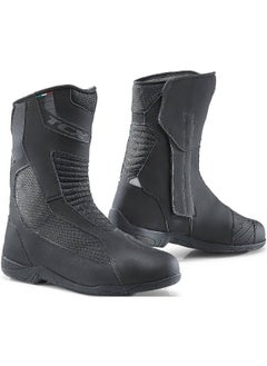 TCX Boots TCX Men's Airtech 3 GTX Waterproof Motorcycle Boots with Gore-Tex Membrane, Breathable Fabric and Microfibre Upper with Zip and Velcro Fastening 