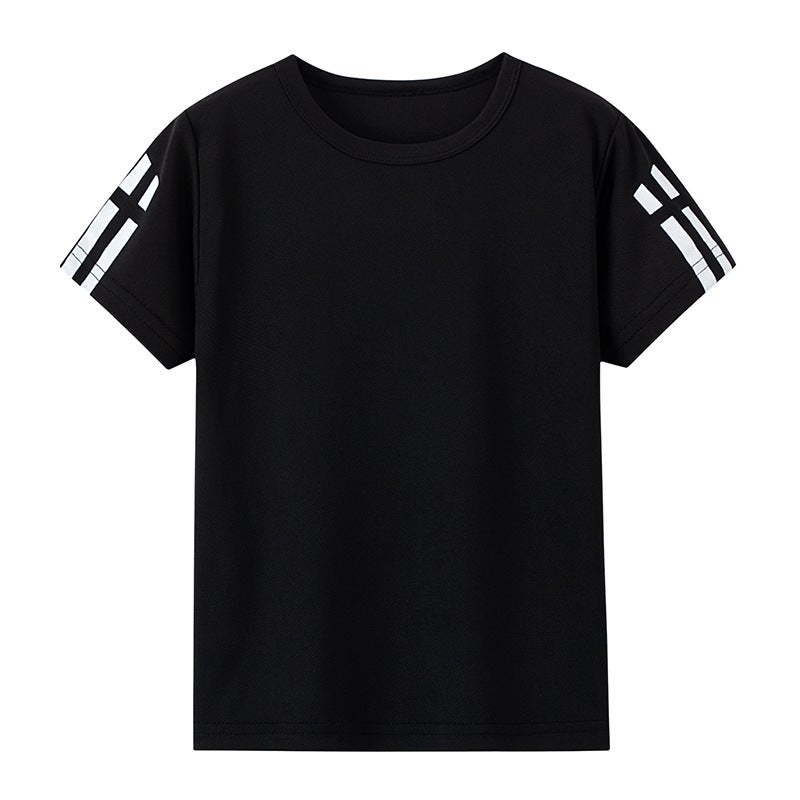 4-Piece Children'S Quick-Drying Long-Sleeved T-Shirt Boys Sports Top Girls Casual All-Match Single Break - Image 1