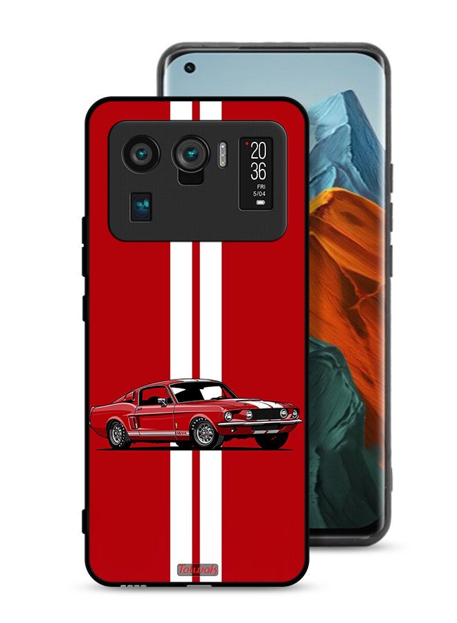 Tolwak Xiaomi Mi 11 Ultra Protective Case Cover Vintage Car Abstract Art - Image 1