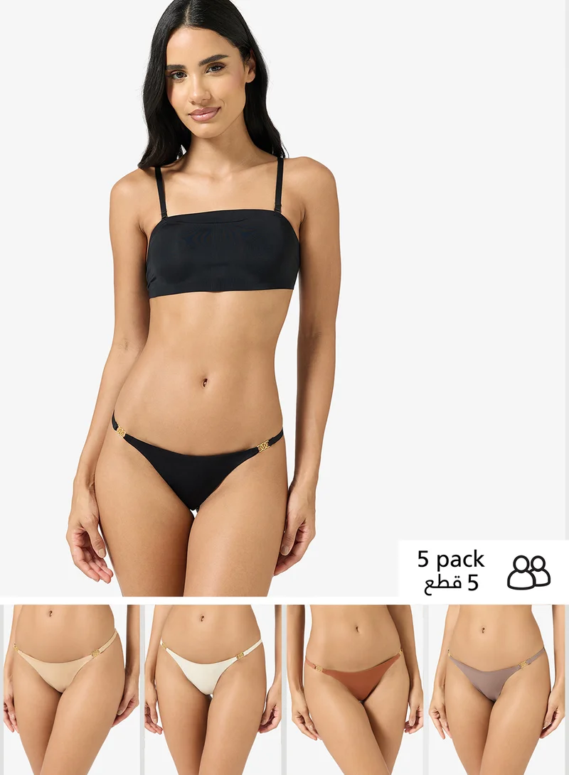 ELLA 5 Pack Seamless Brief
