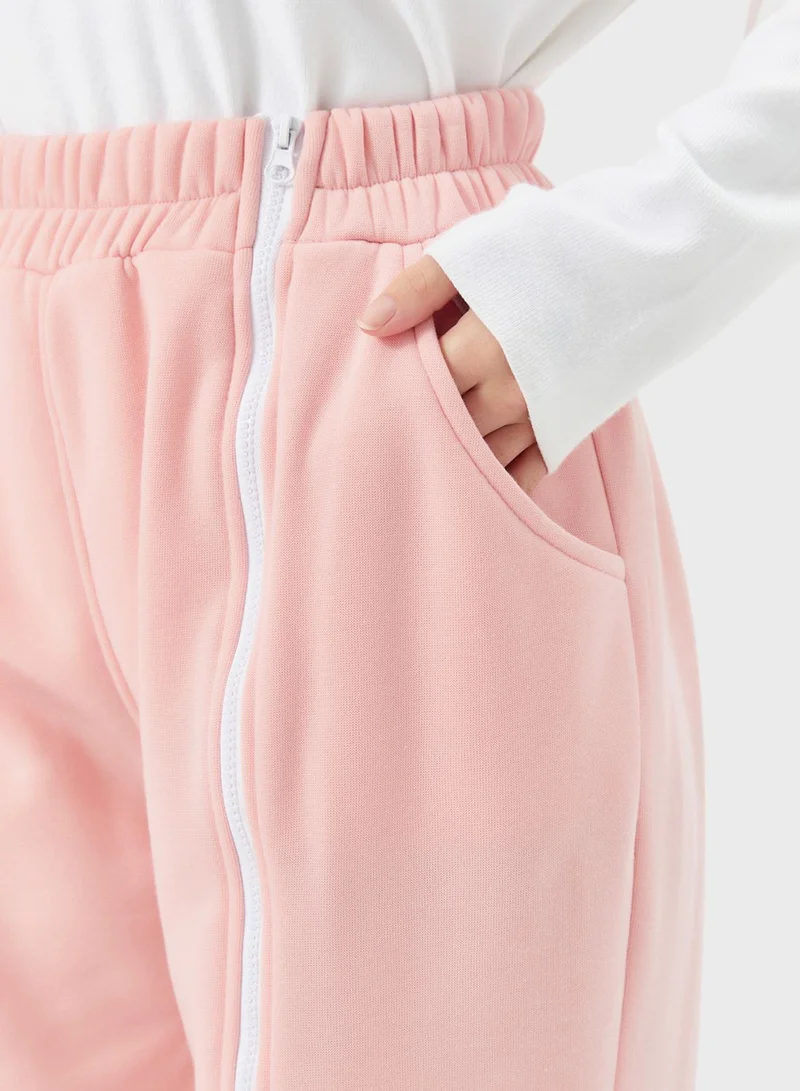 Muni Muni Zip Detail Sweatpants