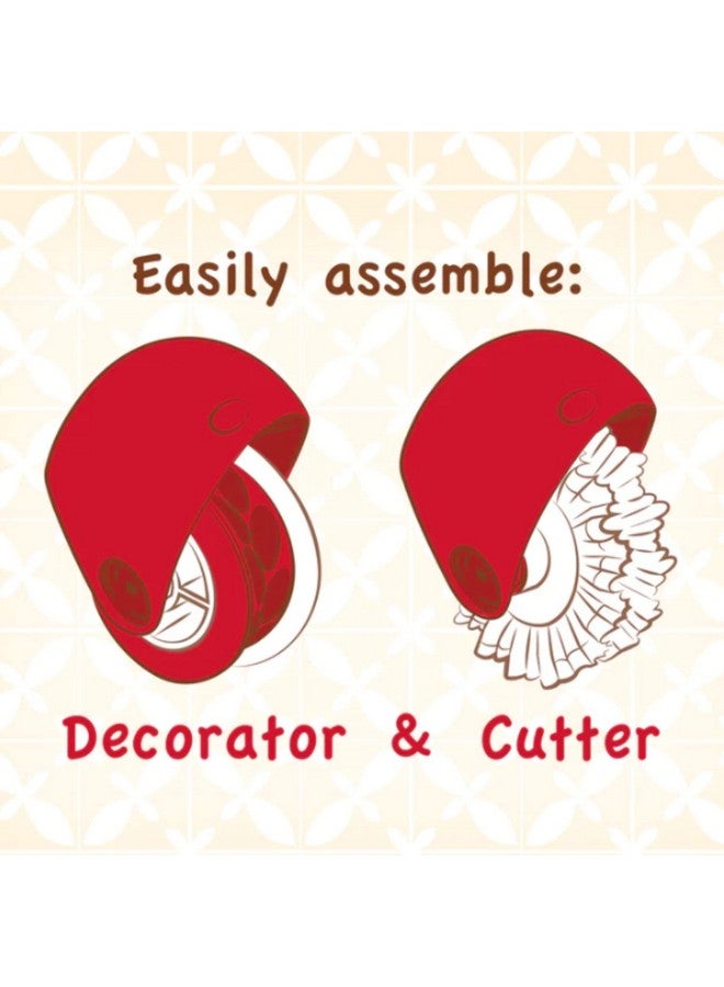 Talisman Designs Pastry Wheel Decorator & Cutter Set | Dishwasher Safe & Food Safe | Pie Crust Cutters | Kitchen Baking Cutters | Pie Decorator | Dough Cutter - Image 2