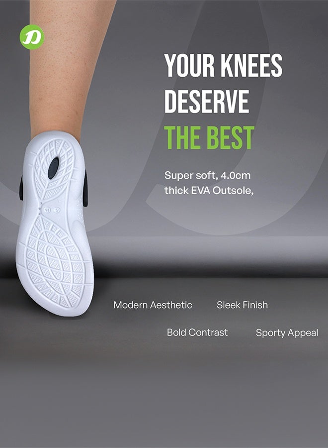 DOCTOR EXTRA SOFT Men's Classic Casual Sports Clogs/Sandals with Adjustable Back Strap | Lightweight, Comfortable, Stylish, Anti-Skid, Waterproof Everyday Mules for Men & Boys - D-513 - Image 3