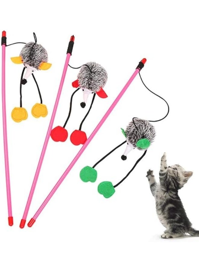 Nunbell Giggling Cat Toy Dangler (Multicolour) 1PCS - Image 2