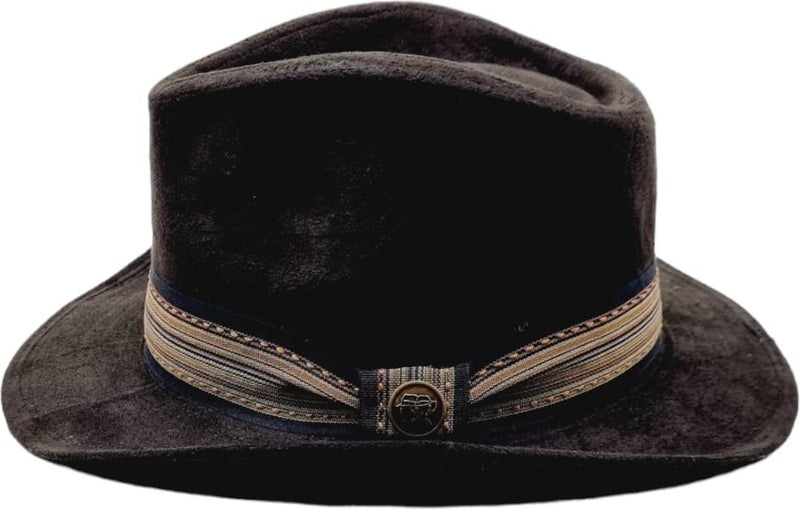 Mood Agenda Nubuck Cowboy Fedora Hat  - Image 2