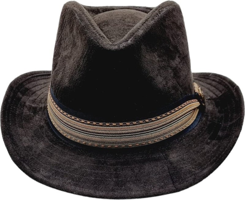 Mood Agenda Nubuck Cowboy Fedora Hat  - Image 3