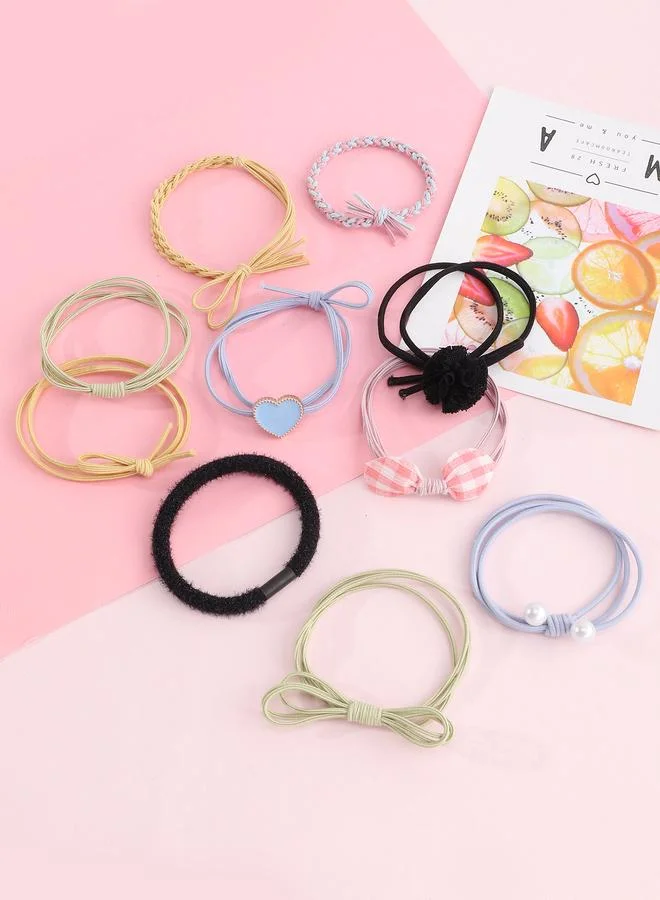 تايك تو Set of 10 - Fashion Hair Ties