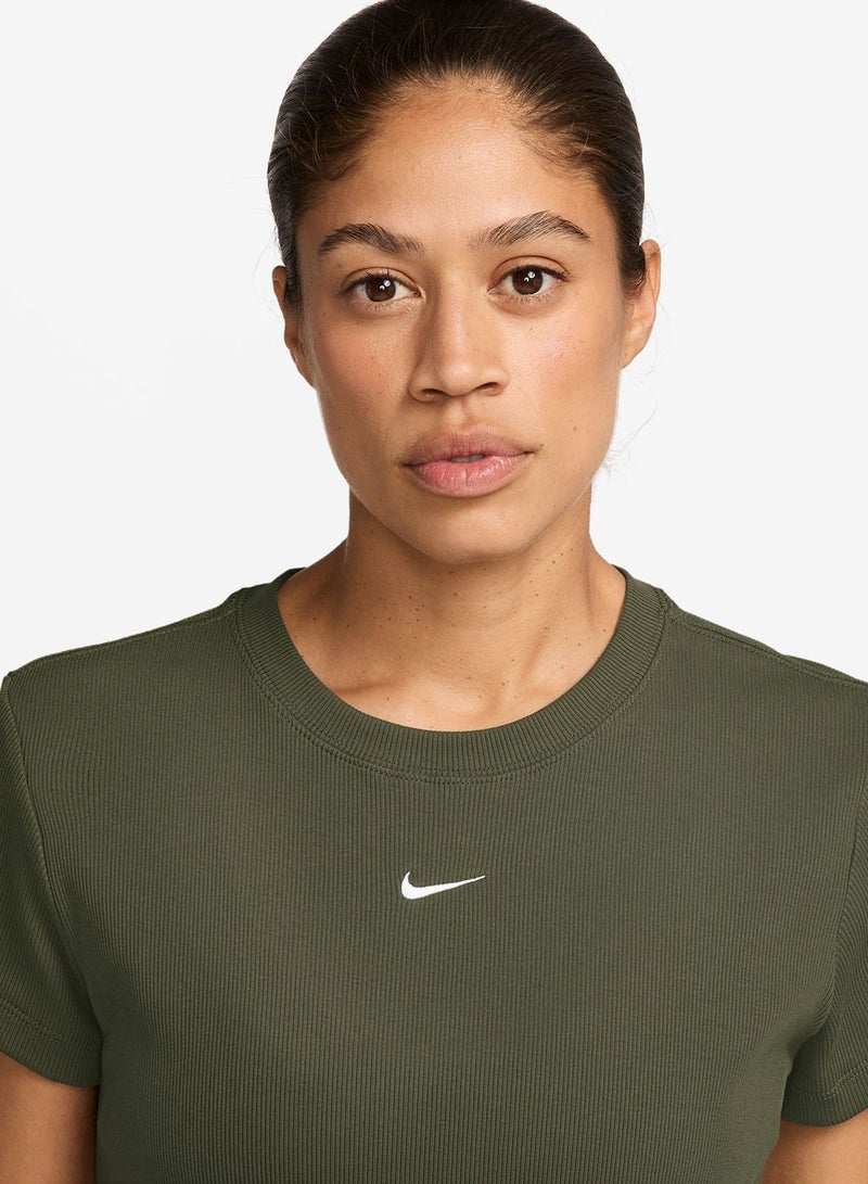 Nike Nsw Ribbed T-Shirt - Image 3
