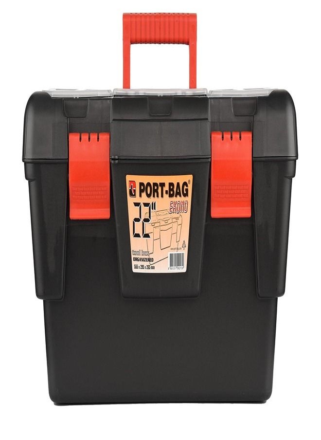 Port-Bag - Plastic Tool Box 22 Inch With Tray - Image 1