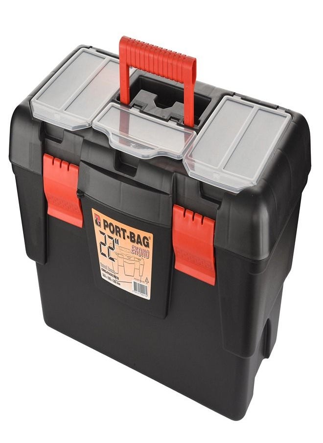 Port-Bag - Plastic Tool Box 22 Inch With Tray - Image 1