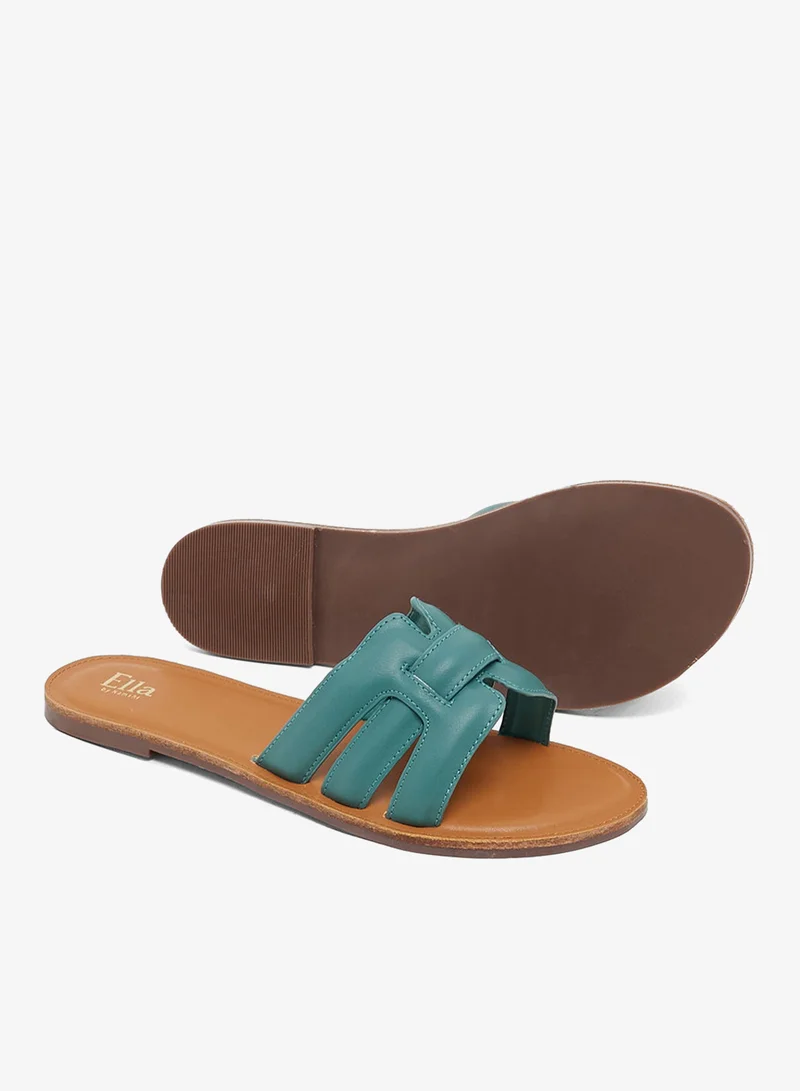 ELLA Detail Flat Sandals