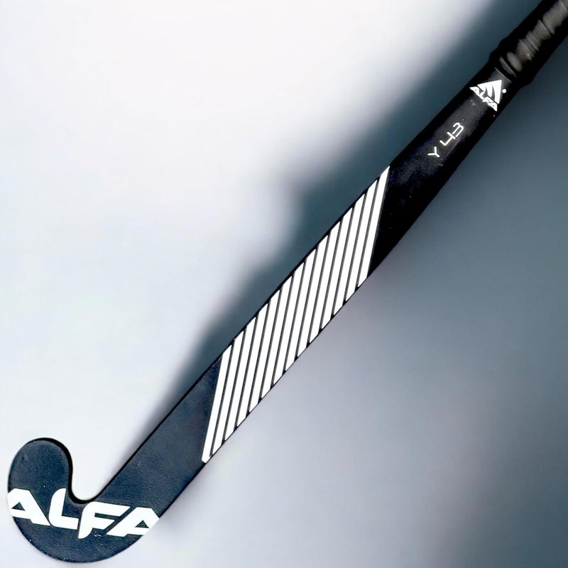 ALFA Y43 Composite Hockey Stick (Drag with Hill, Black, 37 INCHES) - Image 2