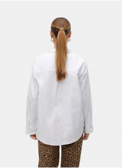 VERO MODA Vmida Oxford Shirt Wvn Ga Noos  - Image 5