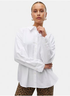 VERO MODA Vmida Oxford Shirt Wvn Ga Noos  - Image 3