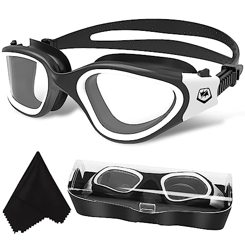 WIN.MAX Polarized Swimming Goggles Swim Pool Goggles Anti Fog Anti UV No Leakage Clear Vision for Men Women Adults Teenagers - Image 1